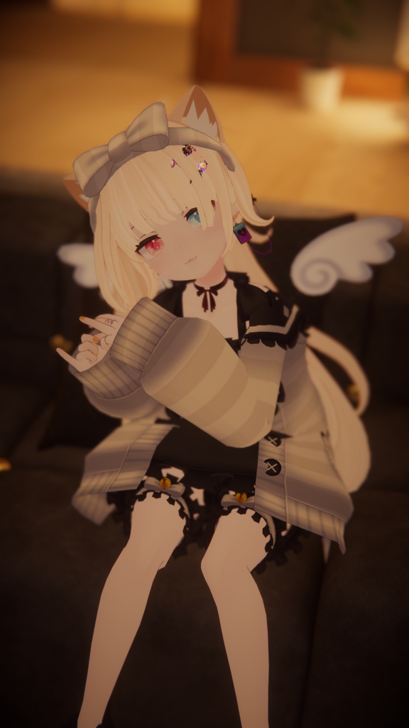 【41アバター対応】うさぎさんルームウェア【PB対応】