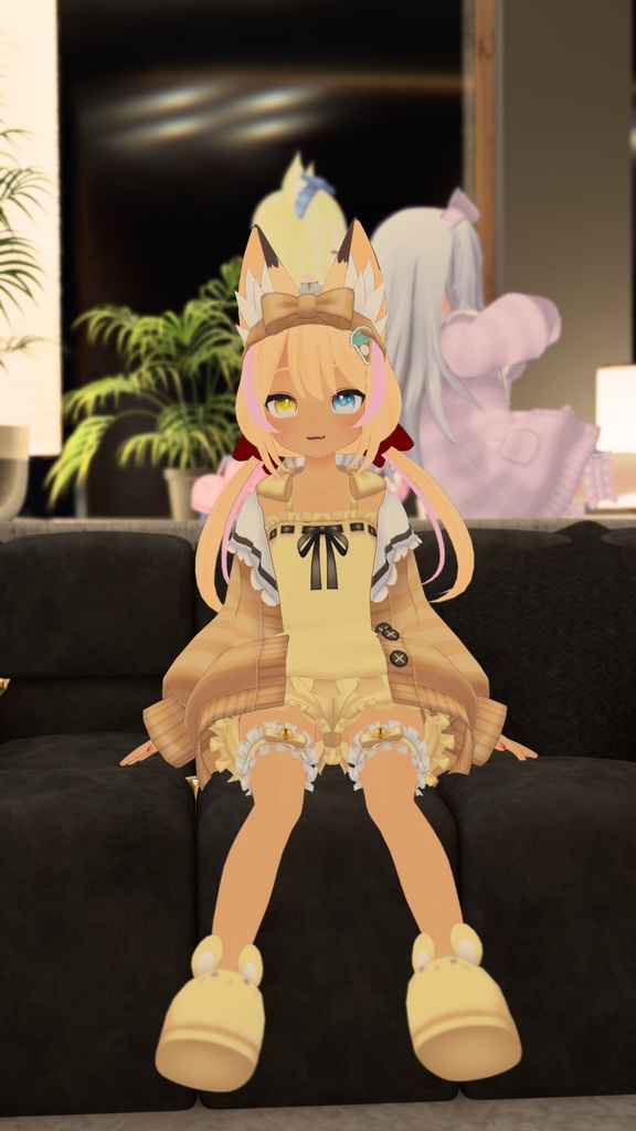 【41アバター対応】うさぎさんルームウェア【PB対応】