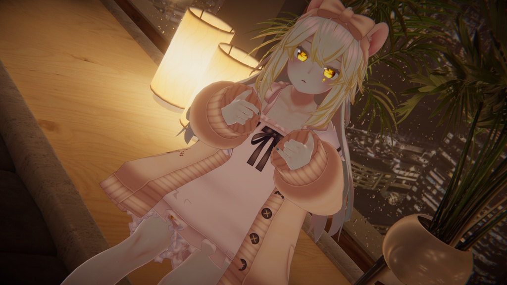 【41アバター対応】うさぎさんルームウェア【PB対応】