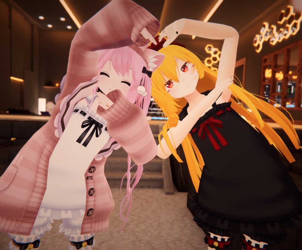 【41アバター対応】うさぎさんルームウェア【PB対応】