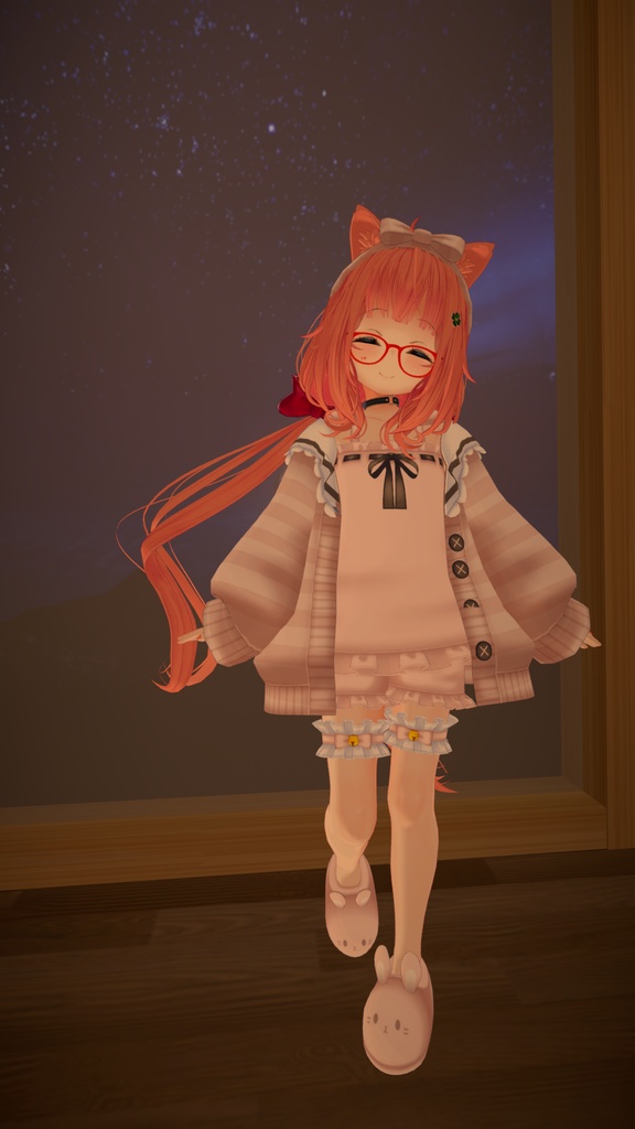 【41アバター対応】うさぎさんルームウェア【PB対応】