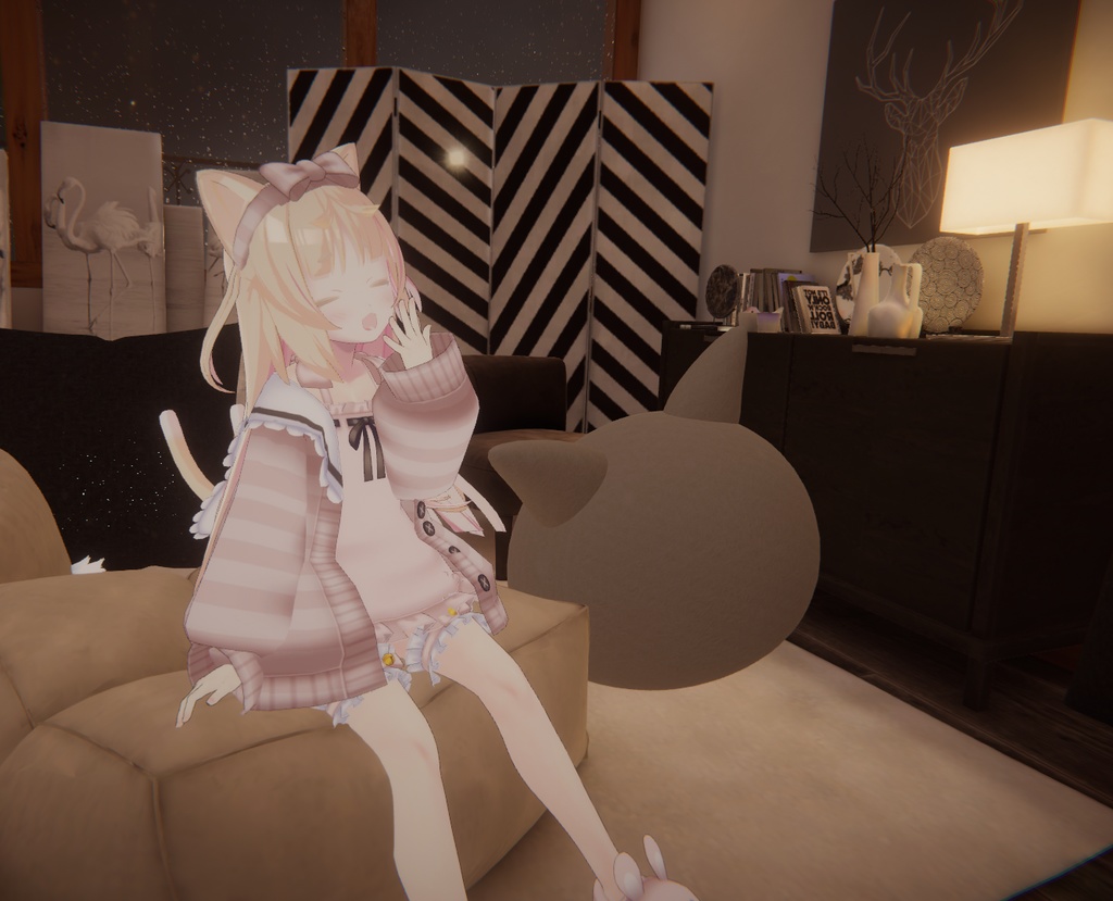 【41アバター対応】うさぎさんルームウェア【PB対応】