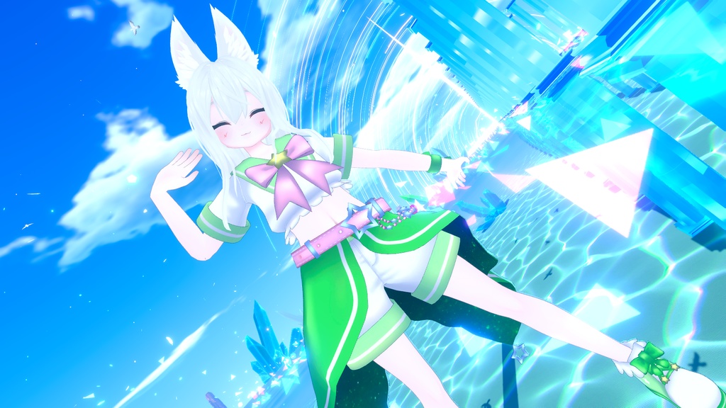 【38アバター対応】アイドル衣装TypeC【PB対応】