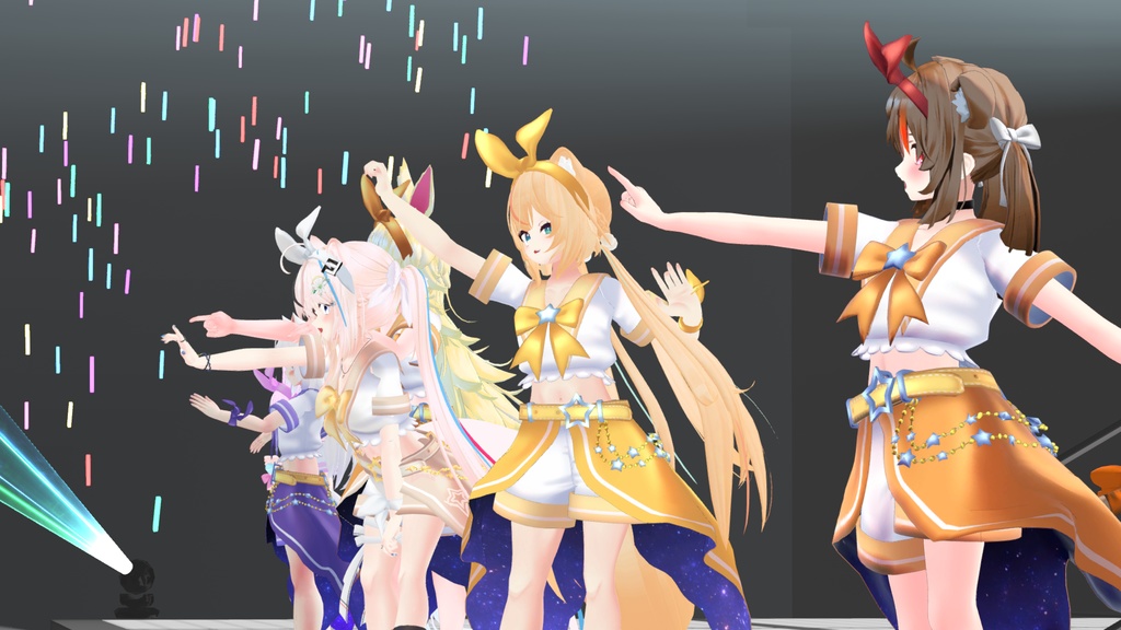 【38アバター対応】アイドル衣装TypeC【PB対応】