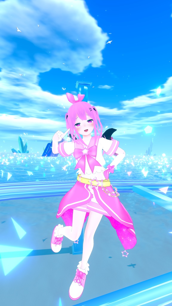 【38アバター対応】アイドル衣装TypeC【PB対応】