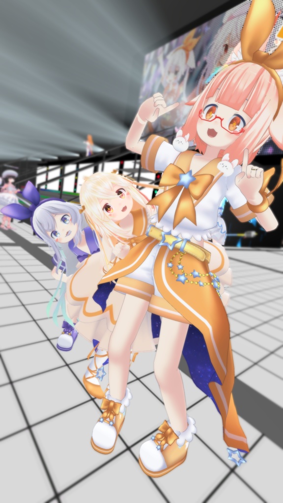 【38アバター対応】アイドル衣装TypeC【PB対応】