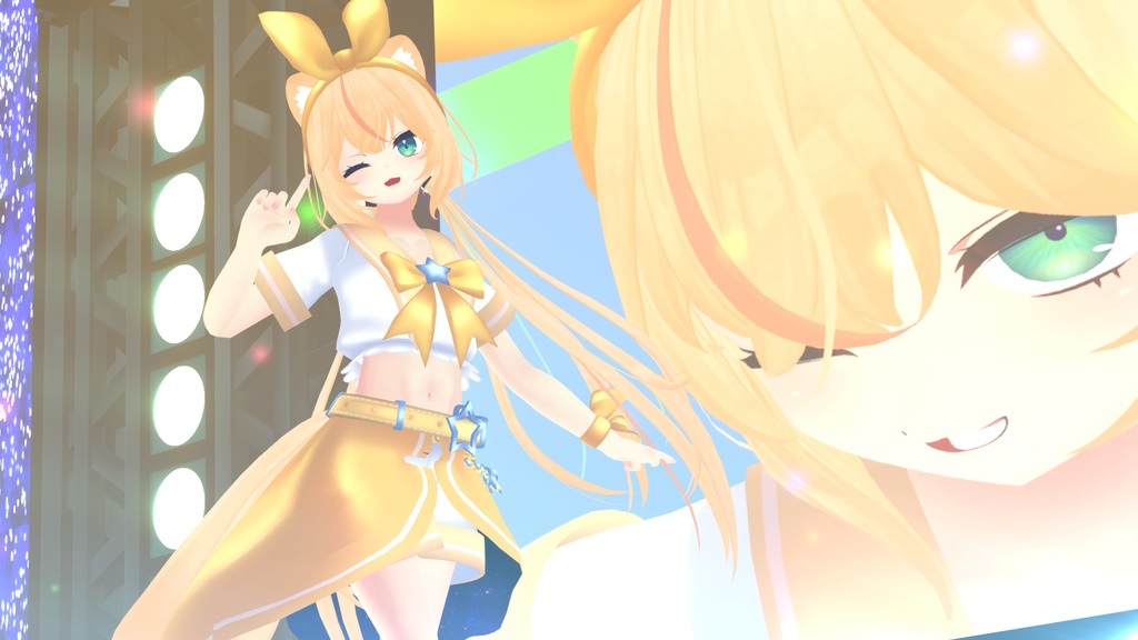 【38アバター対応】アイドル衣装TypeC【PB対応】