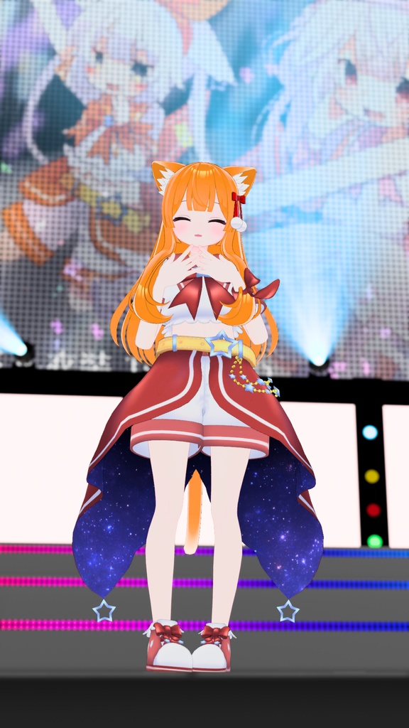 【38アバター対応】アイドル衣装TypeC【PB対応】