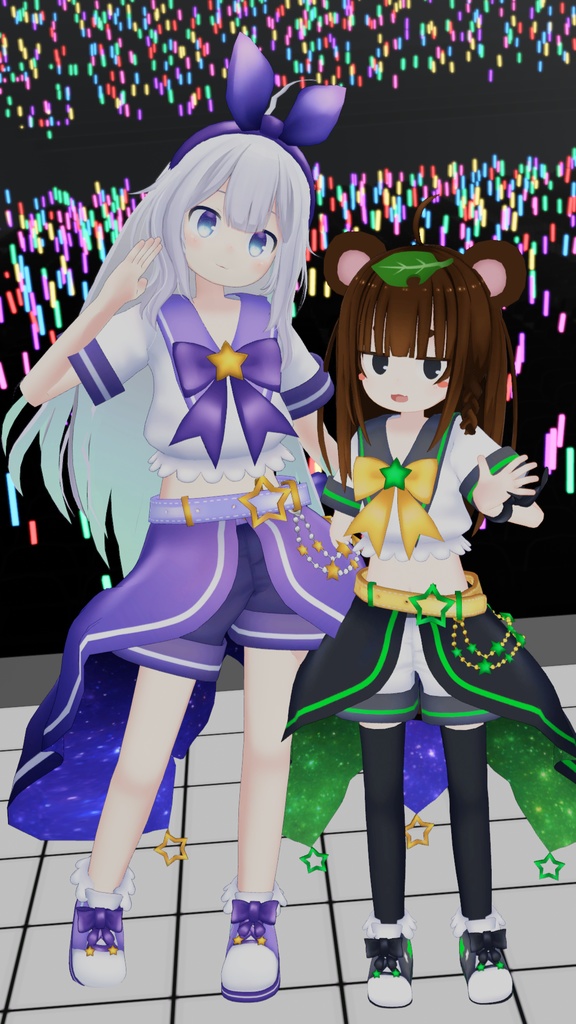 【38アバター対応】アイドル衣装TypeC【PB対応】