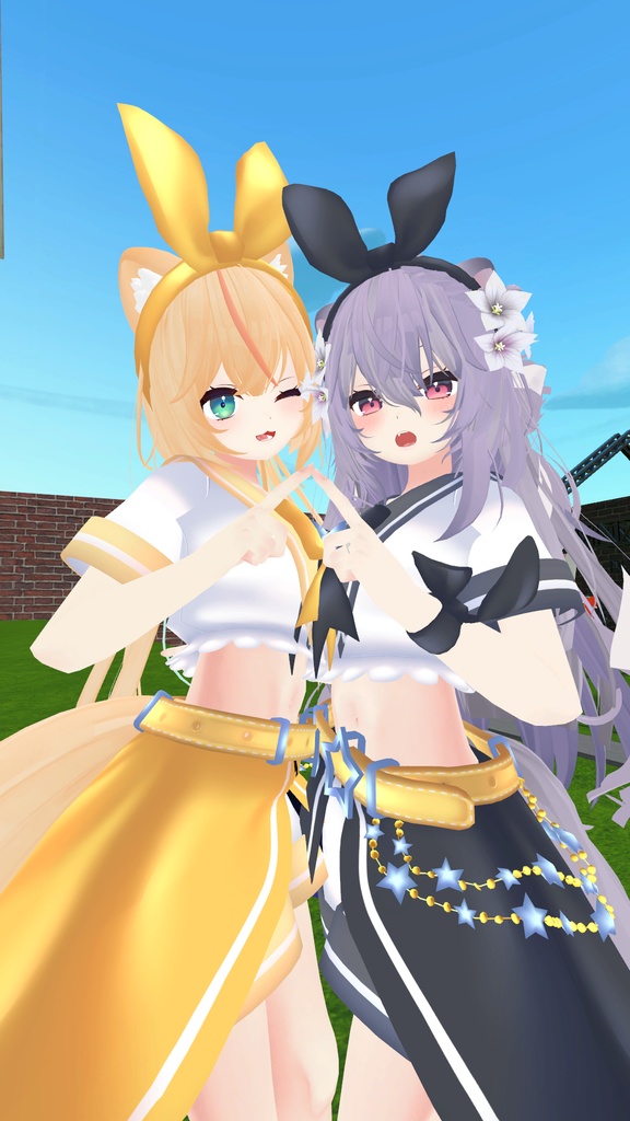 【38アバター対応】アイドル衣装TypeC【PB対応】