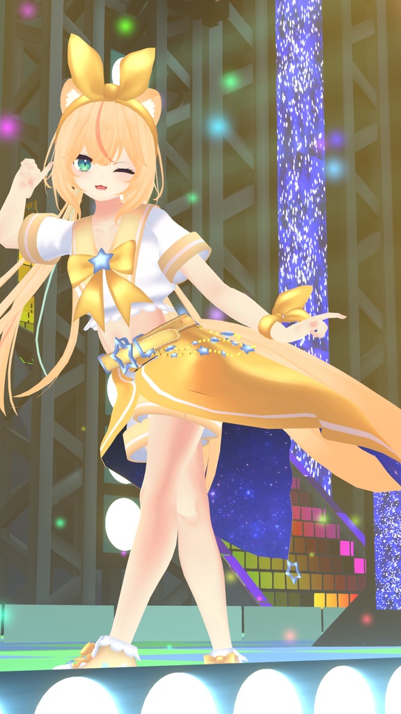 【38アバター対応】アイドル衣装TypeC【PB対応】