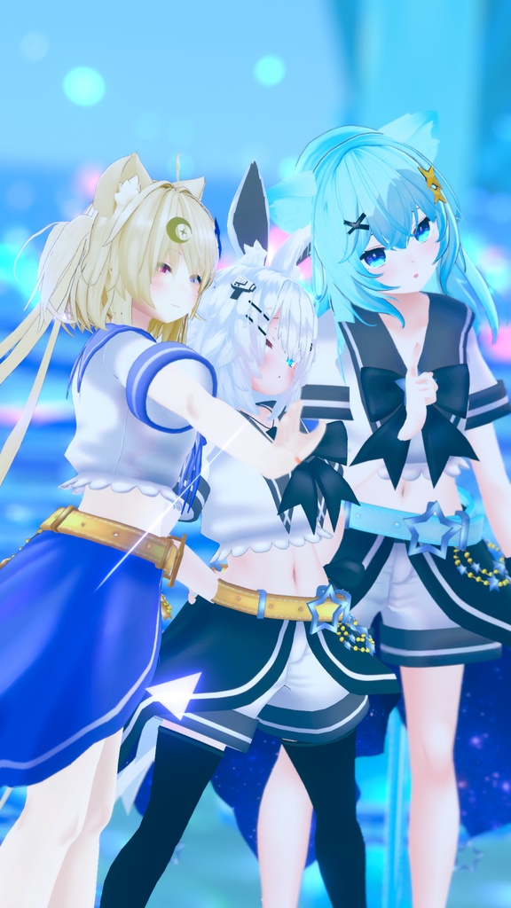 【38アバター対応】アイドル衣装TypeC【PB対応】