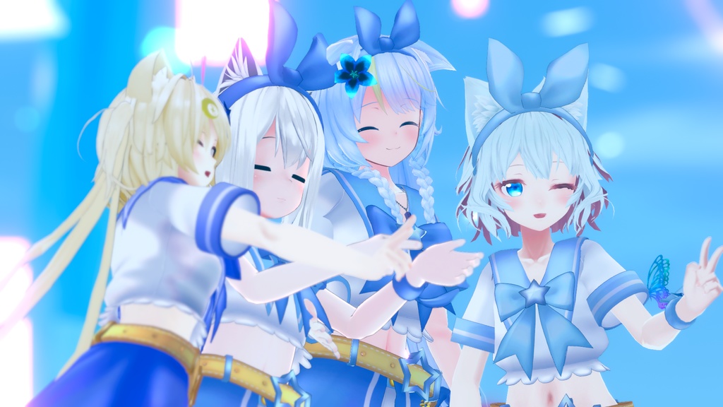 【38アバター対応】アイドル衣装TypeC【PB対応】