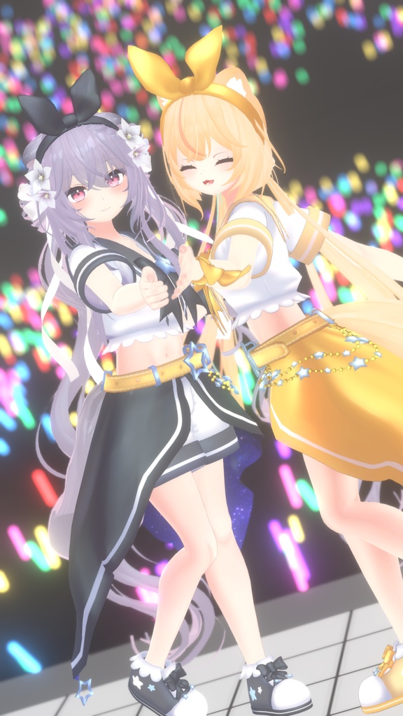 【38アバター対応】アイドル衣装TypeC【PB対応】