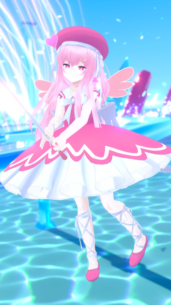 【39アバター対応】アイドル衣装TypeD【PB対応】