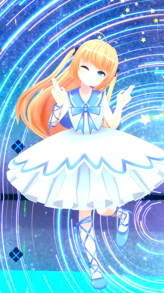 【39アバター対応】アイドル衣装TypeD【PB対応】