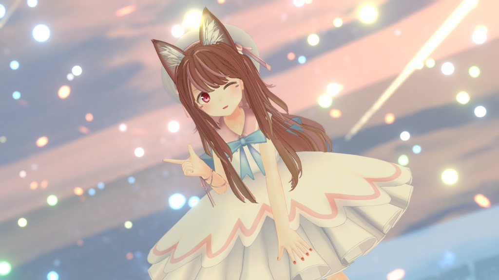 【39アバター対応】アイドル衣装TypeD【PB対応】