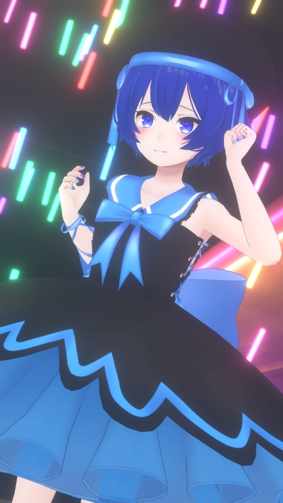 【39アバター対応】アイドル衣装TypeD【PB対応】