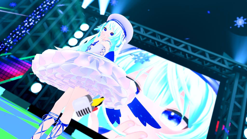 【39アバター対応】アイドル衣装TypeD【PB対応】