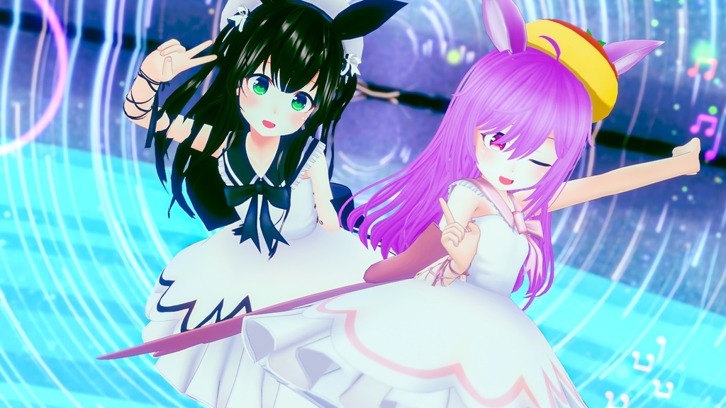 【39アバター対応】アイドル衣装TypeD【PB対応】