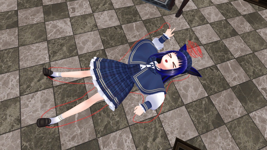 【43アバター対応】学園探偵制服-Tiny Holmes-【PB対応】