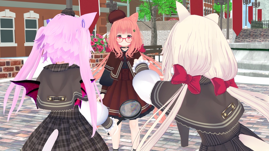 【43アバター対応】学園探偵制服-Tiny Holmes-【PB対応】