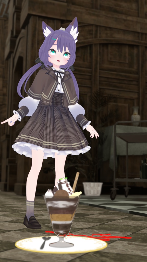 【43アバター対応】学園探偵制服-Tiny Holmes-【PB対応】