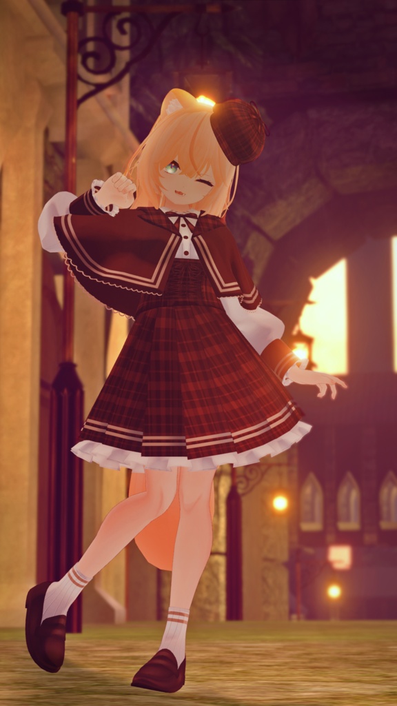 【43アバター対応】学園探偵制服-Tiny Holmes-【PB対応】