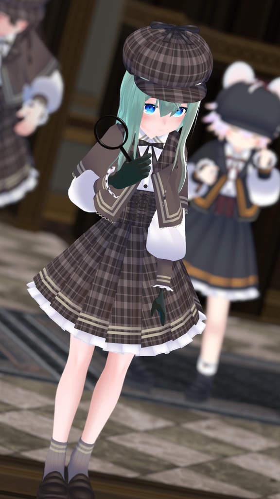 【43アバター対応】学園探偵制服-Tiny Holmes-【PB対応】