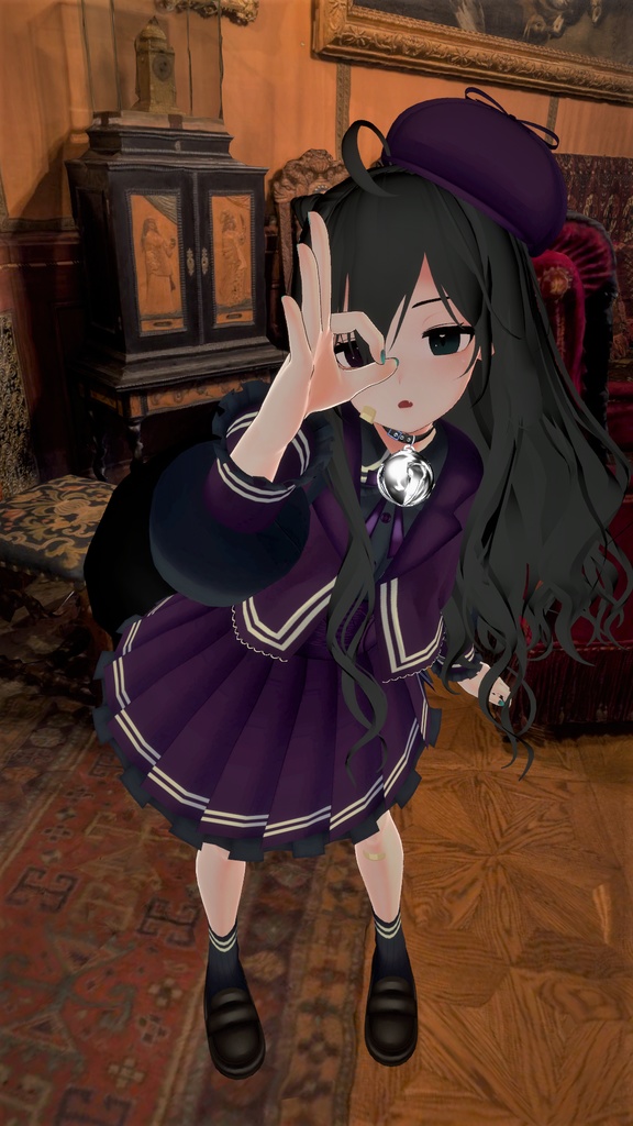 【43アバター対応】学園探偵制服-Tiny Holmes-【PB対応】