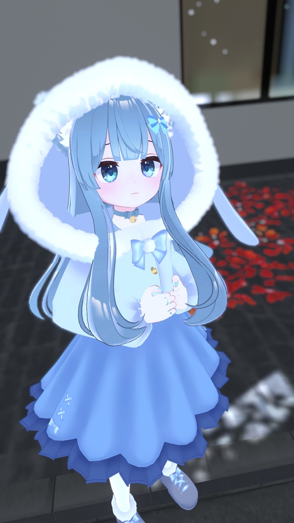 【39アバター対応】うさぎさん冬コーデ【PB対応】