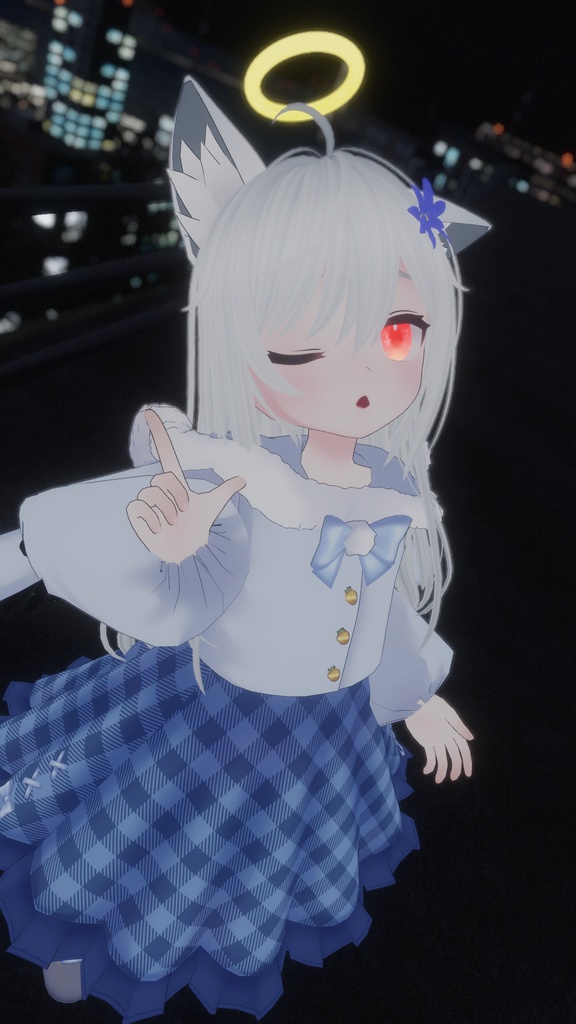 【39アバター対応】うさぎさん冬コーデ【PB対応】