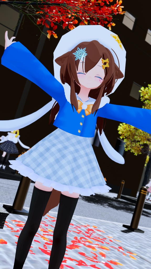 【39アバター対応】うさぎさん冬コーデ【PB対応】