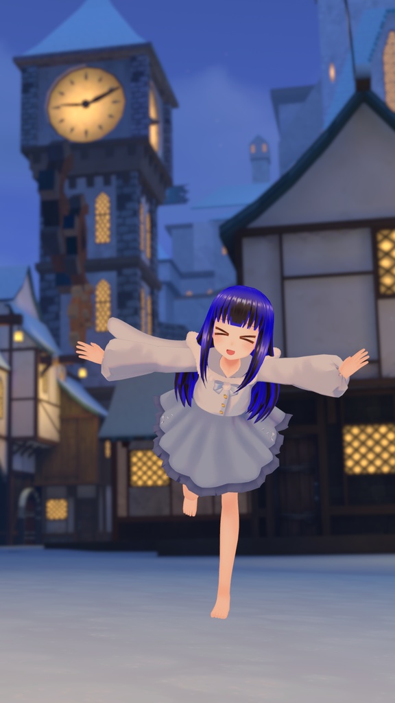 【39アバター対応】うさぎさん冬コーデ【PB対応】