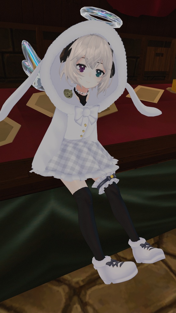 【39アバター対応】うさぎさん冬コーデ【PB対応】