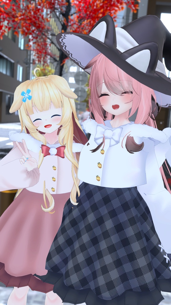 【39アバター対応】うさぎさん冬コーデ【PB対応】