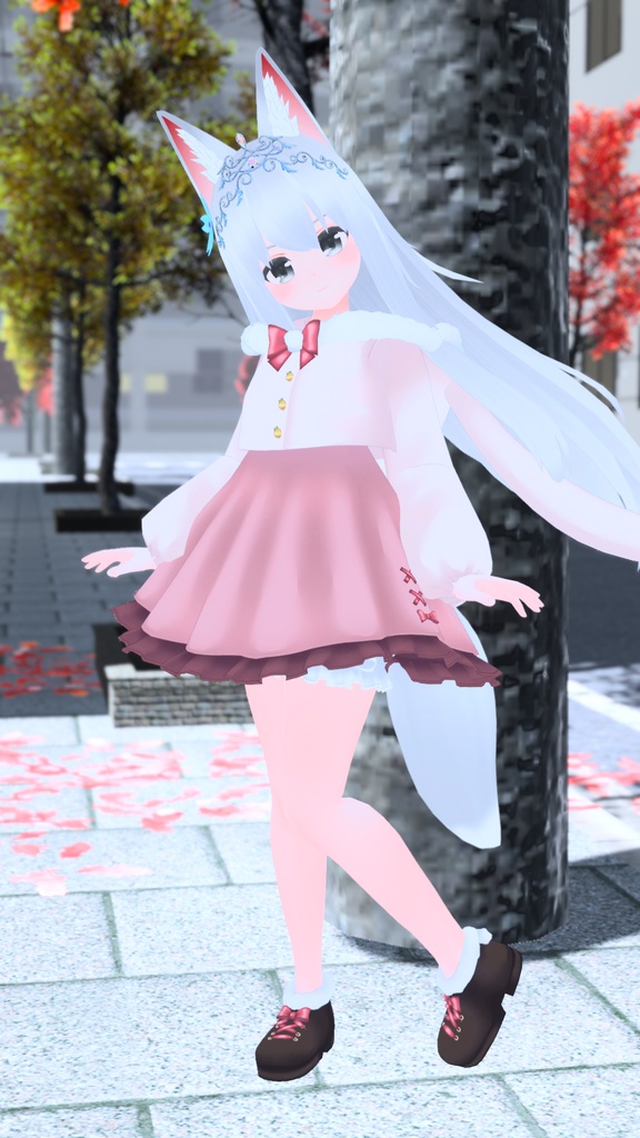 【39アバター対応】うさぎさん冬コーデ【PB対応】