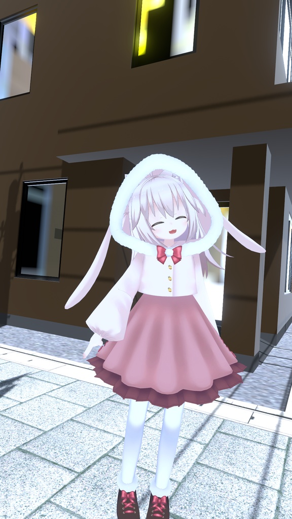 【39アバター対応】うさぎさん冬コーデ【PB対応】