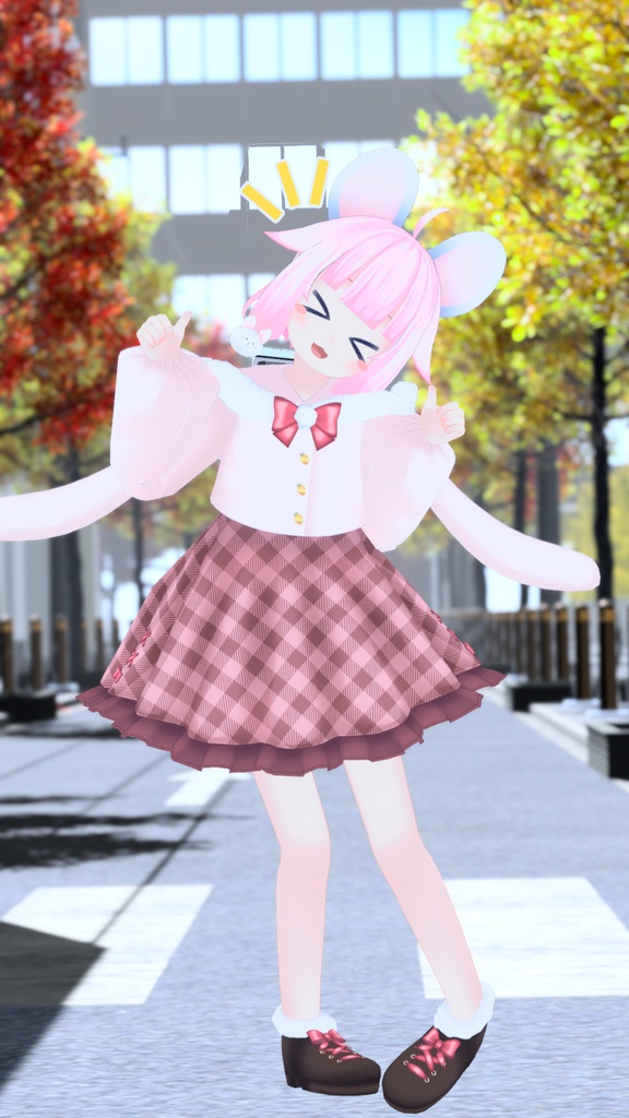 【39アバター対応】うさぎさん冬コーデ【PB対応】