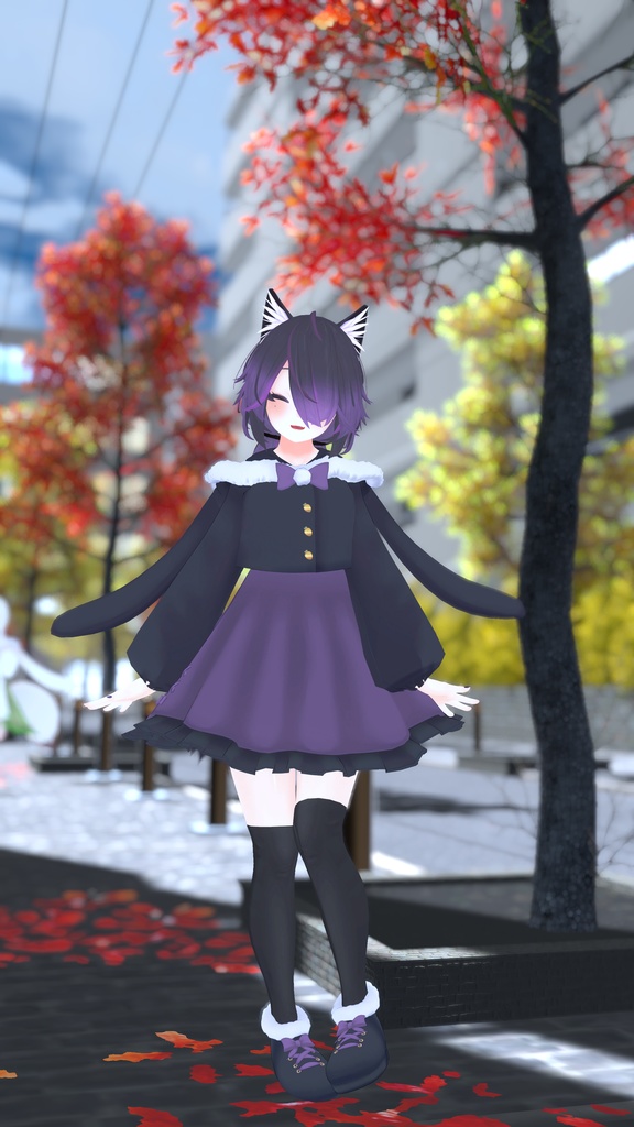 【39アバター対応】うさぎさん冬コーデ【PB対応】