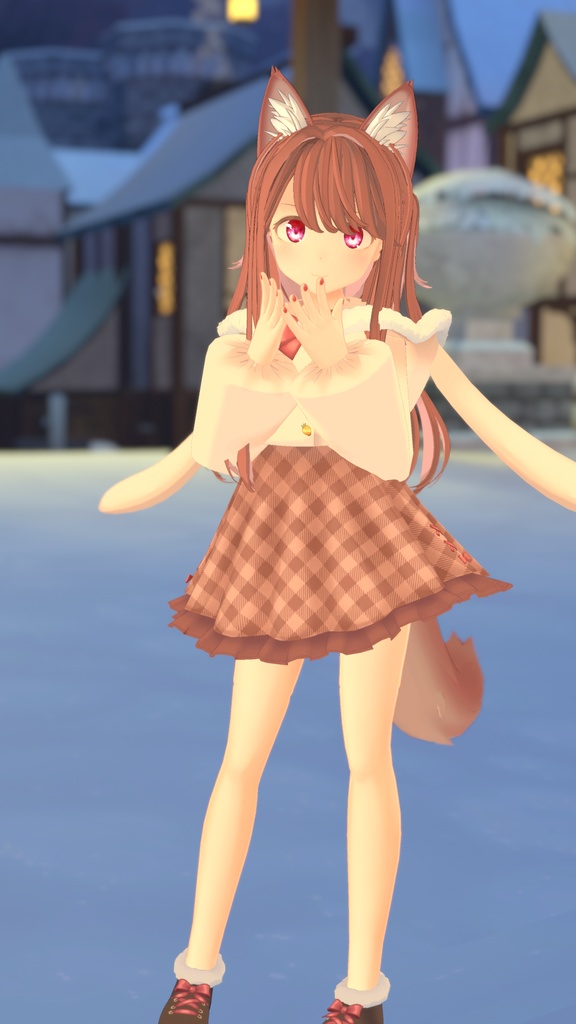 【39アバター対応】うさぎさん冬コーデ【PB対応】