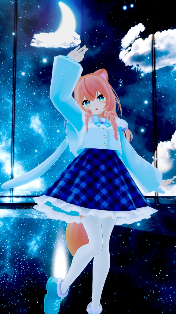 【39アバター対応】うさぎさん冬コーデ【PB対応】