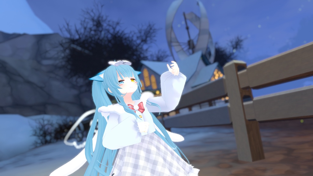 【39アバター対応】うさぎさん冬コーデ【PB対応】