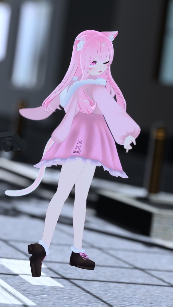 【39アバター対応】うさぎさん冬コーデ【PB対応】