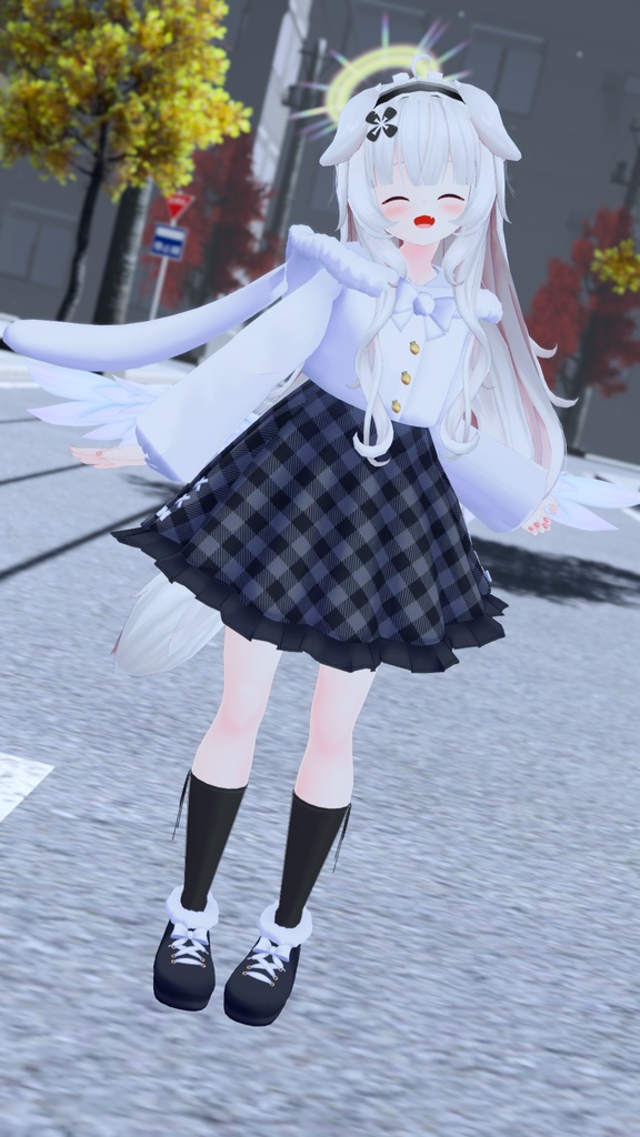 【39アバター対応】うさぎさん冬コーデ【PB対応】