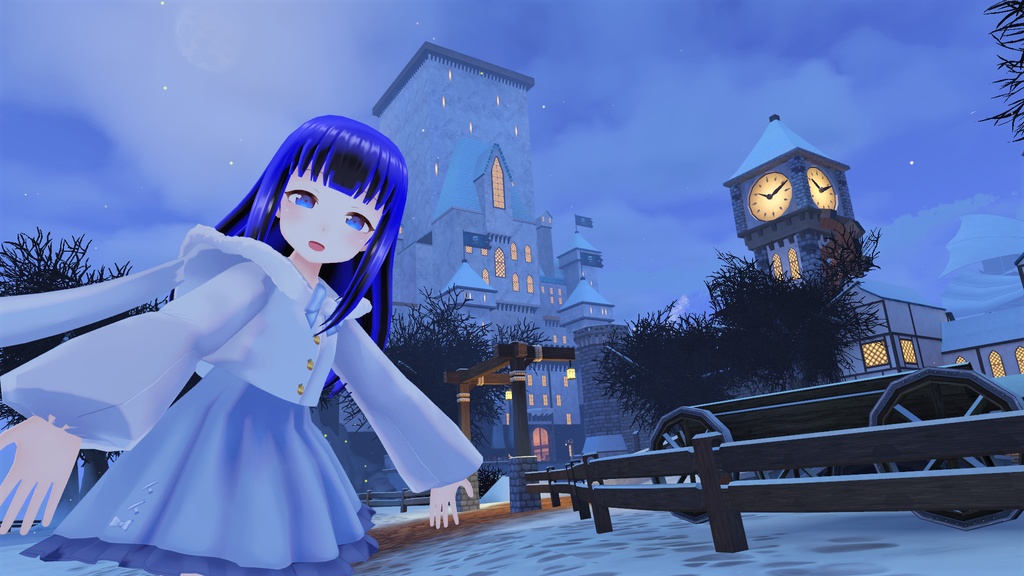 【39アバター対応】うさぎさん冬コーデ【PB対応】