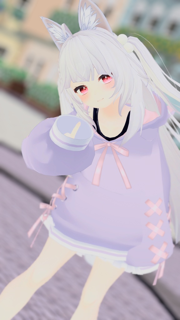 【47アバター対応】ねこねこぱーかー【アパレルコラボ中】