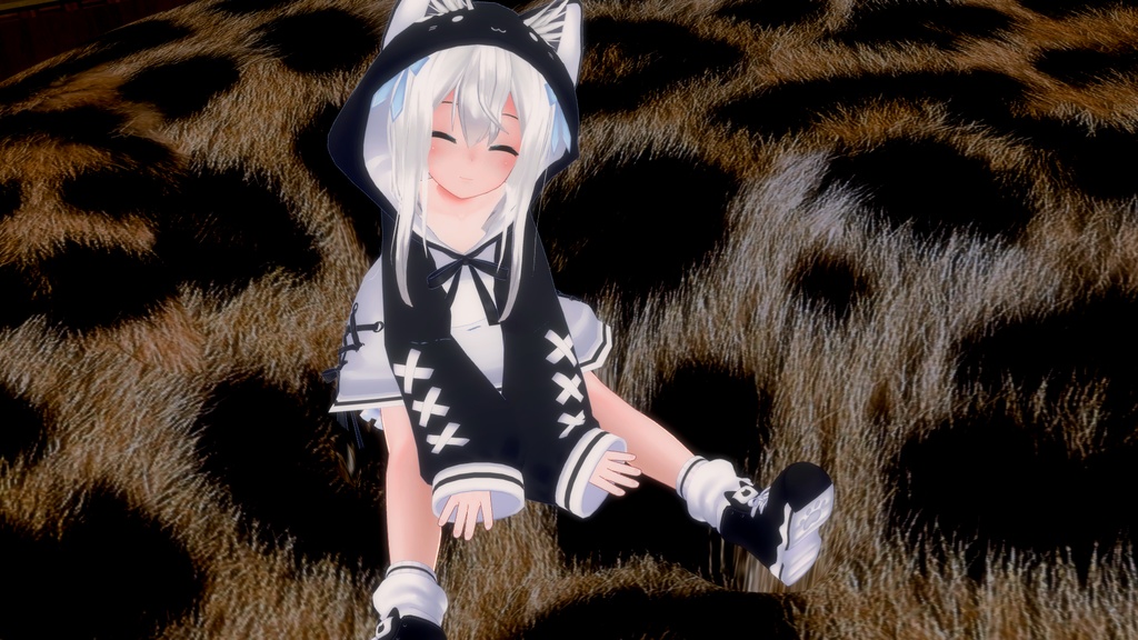 【47アバター対応】ねこねこぱーかー【アパレルコラボ中】