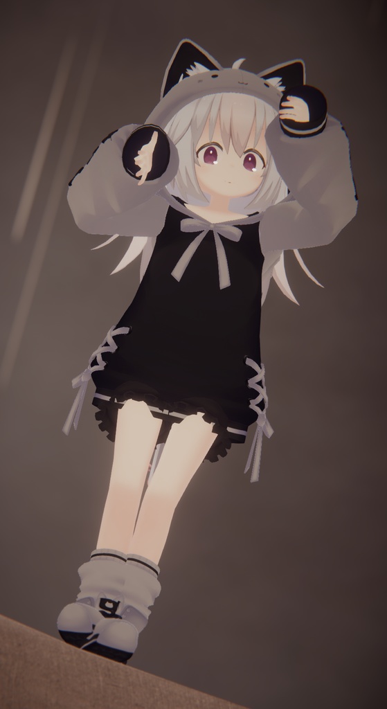 【47アバター対応】ねこねこぱーかー【アパレルコラボ中】