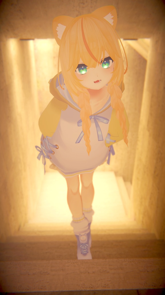 【47アバター対応】ねこねこぱーかー【アパレルコラボ中】